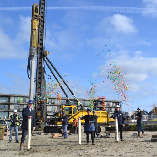 Eerste paal Berkel Centrum West